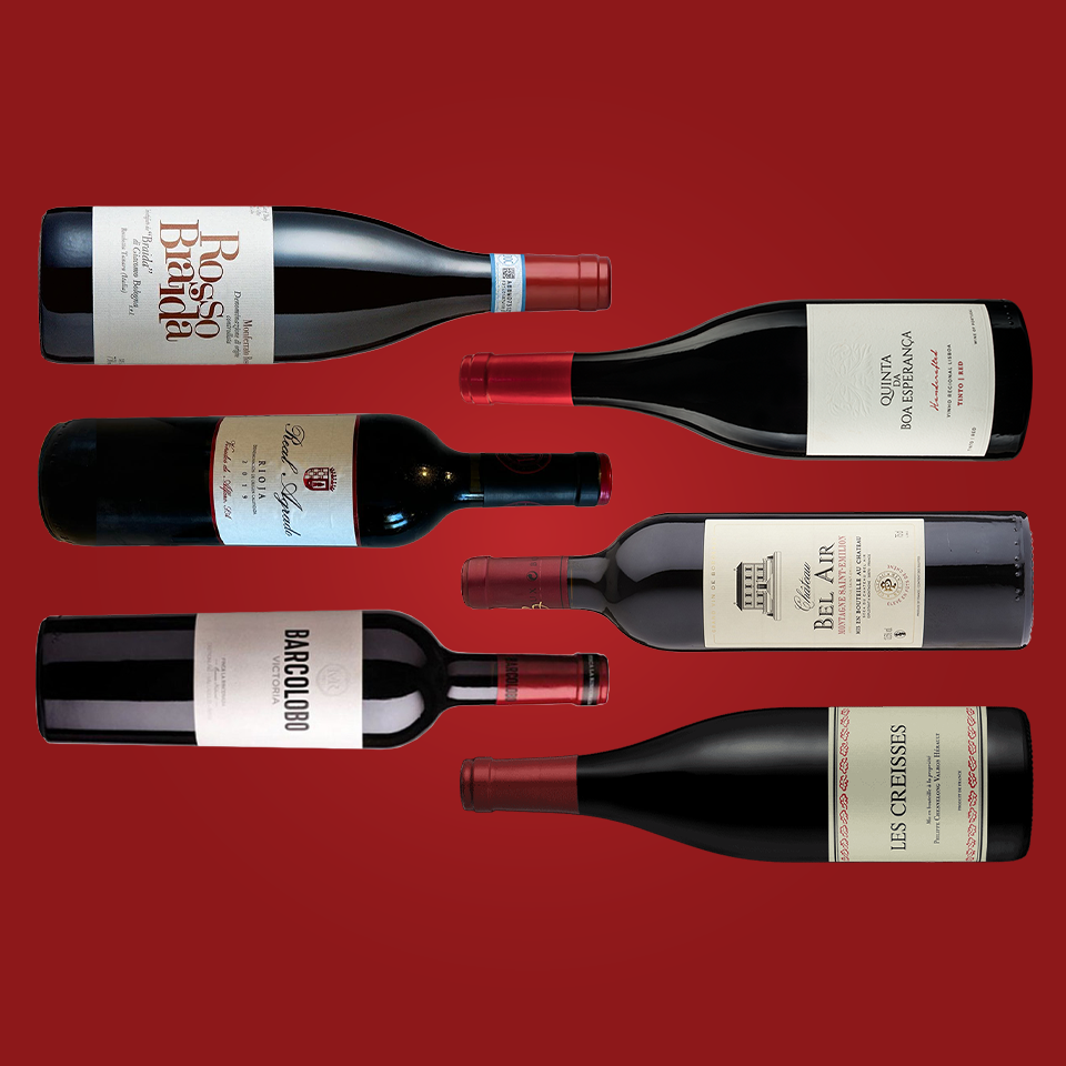 The Connoisseur's Steak Pairing Six Bottle Collection