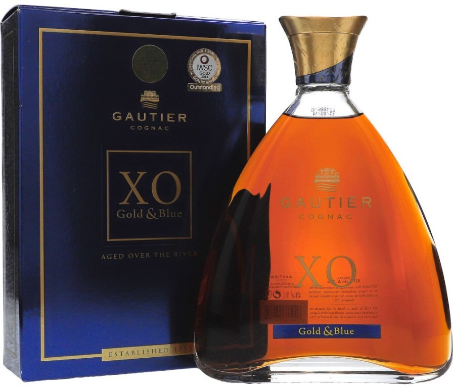Gautier Cognac XO Gold & Blue