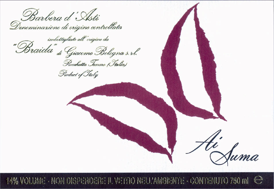 "Ai Suma" Barbera d’Asti DOCG 2016
