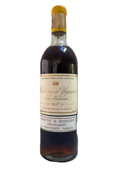 Château d'Yquem Sauternes AOC 1er Cru Supérieur 1957 – Sommelier's