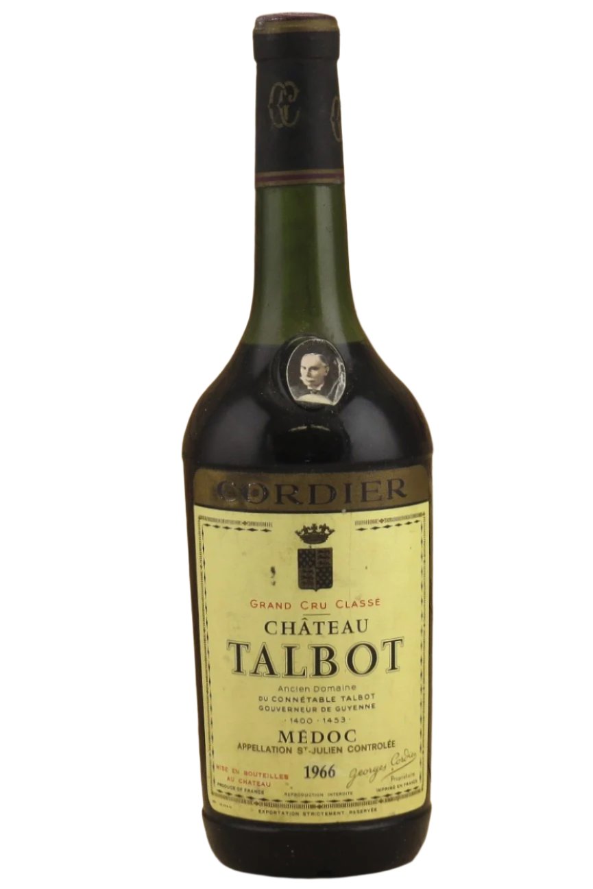 Château Talbot AOP Saint Julien 4ème Cru Classé 1966