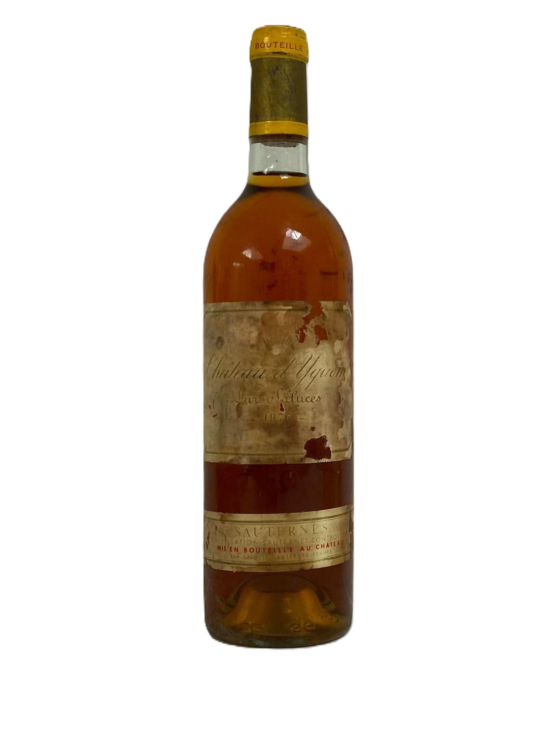 Château d'Yquem AOC Sauternes Premier Cru Supérieur 1976