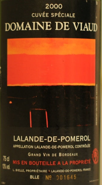 Cuvée Spéciale AOP Lalande de Pomerol 2000